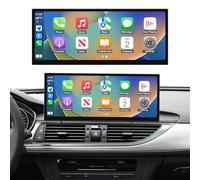 Ninetom 12.3" CarPlay Car Stereo for 2016-2018 Audi A6 A7 with MIB2 System | HD Linux Car Stereo, Car Radio Supports Wireless CarPlay, Android Auto, Mirrorlink, Camera, Siri, Retains factory functions