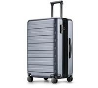 NINETYGO Carry on Luggage 22 X 14 X 9 Airline Approved, 20 Inch Luggage for 3-5 Days Travel, Double Spinner Wheels, 100% Hardshell PC, TSA Lock, 00-Grey (Expandable), Checked 24-Inch, Hardside