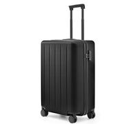 NINETYGO Carry on Luggage 22 X 14 X 9 Airline Approved, 20 Inch Luggage for 3-5 Days Travel, Double Spinner Wheels, 100% Hardshell PC, TSA Lock, 06-Black (Danube), Carry-On 20-Inch, Carry on Luggage