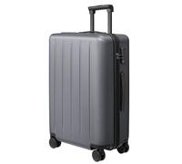 NINETYGO Danube Luggage，100% Hard PC Shell, Airline Approved, Ideal for 5-7 Day Trips, Dual Spinner Wheels, TSA Lock, 66 X 45.5 X 25.5cm，Starry Gray, 24-Inch-New Arrivals