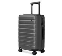 NINETYGO Rhine 2.0 Cabin Suitcase, 100% Hard Shell PC, Airline Certified, 20-Inch, 56x38.5x23cm, Suitable for 3-5 Day Trips, Double Spinner Wheels, TSA Lock, Grey
