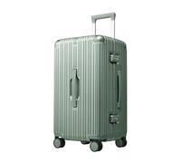 NINETYGO Zipperless Carry on Luggage, Checked Luggage, ARG2.0, 03-Sage | Hard Shell PC Suitcase, Aluminum Frame Luggage, SGS-Certified Spinner Wheels, TSA Lock, Durable & Impact Protection
