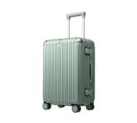 NINETYGO Zipperless Carry on Luggage, Checked Luggage, ARG2.0, 03-Sage | Hard Shell PC Suitcase, Aluminum Frame Luggage, SGS-Certified Spinner Wheels, TSA Lock, Durable & Impact Protection