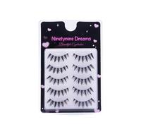 Ninetynine Dreams 5 Pairs Rabbit Ear Eyelashes (9-14mm) False Stripes 3D Eyelash Extension Reusable Thin Band Manhua Manga Anime Volume Lashes Cluster