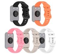 NineXuan 16 mm Bracelet Compatible for RADLEY Series 21 Watch Strap, Soft Silicone Replacement Watch Strap for Radley Smartwatch Women