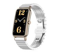 NineXuan 16 mm Metal Strap Compatible for RADLEY Series 21, Stainless Steel Watch Band Replacement Strap, Adjustable Bracelet