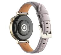 NineXuan 18mm Watch Band for Hama 8900 1.32" Strap,Genuine Leather Replacement Bracelet Wristband for Hama 8900 1.32" Wrist Strap (Purple)