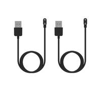 NineXuan 2 Pack Charger Compatible for Biggerfive Brave 2 Smartwatch Charging Cable 1.8", USB Replacement Charging Cable Charging Station for Biggerfive BW02 Smartwatch 1.8 Inch