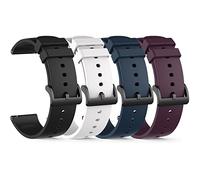 NineXuan Compatible for TRAUSI Smart Watch Band, Quick Release Soft Silicone Sport Replacement Straps for Women,Man Wristband Accessories Compatible for TRAUSI TG08 1.83" Smartwatch，4 Pack A