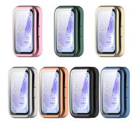 NineXuan Protective Case Compatible for Huawei Band 11/Band 11 NFC, Soft TPU Screen Protector Protective Cover (7 Pack)