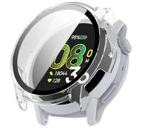 NineXuan Protective Case for Coros Pace 4 Screen Protector, Full Protective Case, PC Hard Protective Cover with Screen Protector Film (Clear)