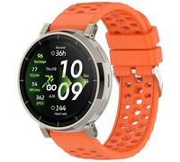 NineXuan Replacement Bracelet for Amazfit Cheetah 2 Pro/Active 3 Premium/Active 2/GTR mini/GTS 4 mini/GTS 4/GTS 3 Watch Band Wristband, Silicone Bracelet for Amazfit Bip 3/Bip 3 Pro Strap (Orange)