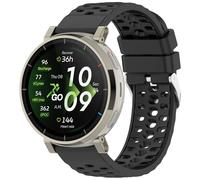 NineXuan Replacement Bracelet for Amazfit Cheetah 2 Pro/Active 3 Premium/Active 2/GTR mini/GTS 4 mini/GTS 4/GTS 3 Watch Band Wristband, Silicone Bracelet for Amazfit Bip 3/Bip 3 Pro Strap (Black)