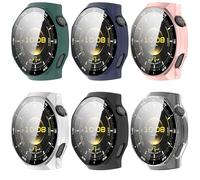 NineXuan TPU Case with Numerical Markings for HUAWEI WATCH GT 6 (46mm) (41mm) (GT6 Pro) Smart Watch, Protective Case Cover for HW WATCH GT 6 Smartwatch (All 6 Colors, GT6 Pro 46mm)
