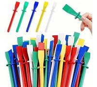 NINFEIQI 10Pcs Spreaders for PVA Glue, Coloured Glue Applicator, Plastic Glue Stick Spatula For Home Office School Art & Craft