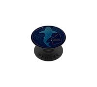 Ningaloo Whale Shark Contour Map Marine Diver PopSockets Adhesive PopGrip