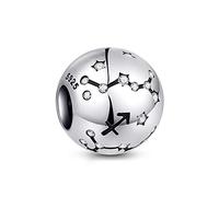 NINGAN Sagittarius Zodiac Sign Birthday Charms -Women's Bead Charms 925 Sterling Silver Charms Fits Pandora Bracelet & Necklace for Women & Friends