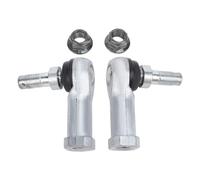 NINGANME 2PCS Tie Rod End Kit 102022601 Aluminum Alloy M12 X 1.25 Ball Joint Set, Replacement for Club Car Precedent 2004 - Up and Tempo 2018 - Up Gas Electric Carts