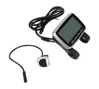 NINGANME VLCD - 5 Display Instrument for Electric Bicycle, Wireless E - Bike LCD Meter with Speed and Battery Monitor, Plug - and - Play Handlebar Mount for Tongsheng TSDZ2 Motor