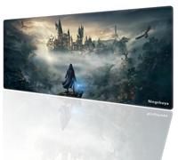 Ningchuya Mouse Mat, Large Extended Gaming Mouse Pad 27.6x11.8in, Sturdy Non-Slip Rubber Base with Stitched Edges, Computer Keyboard Pad Mat for Gaming, Office & Home (70x30 Fashi03)
