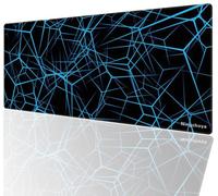 Ningchuya XL Mouse Mat, Extended Gaming Mouse Pad 700x300mm, Non-Slip Rubber Base with Stitched Edges, Computer Keyboard Pad Mat for Gaming, Office & Home (70x30 Keji05)