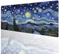 Ningchuya XL Mouse Mat, Large Gaming Mouse Pad 700x300mm, Non-Slip Rubber Base with Stitched Edges, Computer Keyboard Pad Mat for Gaming, Office & Home (70x30 Youhua04)