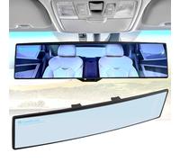 NINGFIST Broadway Car Rear view Mirror Wide Angle Panoramic Anti Glare Mirror Blindspot Accessories Universal Interior Car Convex Mirror for Car SUV Trucks.