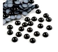 NingPower 20000 Pcs Flat Back Half Round Faux Pearls, Small Pearls Beads for DIY Crafts, Table Scatter, Wedding, Birthday Party, Home Decoration, Nail Art, Black, 2.5mm