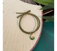 NingPower Double Layer Hair Ties 5 Pack Ponytail Holders Hair Accessories Hair Scrunchies for Women,Dragon Boat Festival Zongzi Pendant Hair Bands,Green Rope