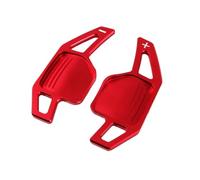 ningqonggongshi Paddle Shifter Trim Compatible with A4 B8 A3 8P S3 A5 A6 S6 C6 Q5 A8 R8 TTS MK2 8J Steering Wheel Paddles Extension Shifters(Red)