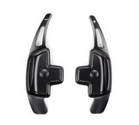 ningqonggongshi Paddle Shifter Trim Compatible with Benz for C-Class 2015-2021 Car Steering Wheel Paddle Shift Extension Shifters(Black)