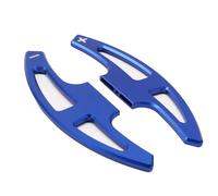ningqonggongshi Paddle Shifter Trim Compatible with E90 E91 E92 E93 M3 E9X M3 E70 X5M E71 X6M SMG Steering Wheel Gear Paddle Extension(Blue)