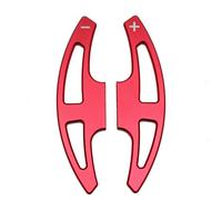 ningqonggongshi Paddle Shifter Trim Compatible with E90 E91 E92 E93 M3 E9X M3 E70 X5M E71 X6M SMG Steering Wheel Gear Paddle Extension(Red)