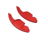 ningqonggongshi Paddle Shifter Trim Compatible with for A1 A3 S3 8V A4 B8 A5 S5 8T 8K A6 S6 C7 A7 A8 S4 Q3 Q5 8R Q7 SQ5 Avant Sline Car Steering Wheel Shift Paddles Extend(Style 1 Red)