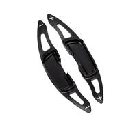 ningqonggongshi Paddle Shifter Trim Compatible with Mazda for 6 2014-2018 Car Steering Wheel Shift Paddle Directly Shifter Gear(Black)