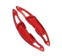 ningqonggongshi Paddle Shifter Trim Compatible with Mazda for CX-5 2016 2017 2018 Car Steering Wheel Shift Paddle Extension Shifter(Red)