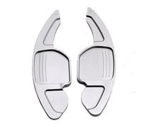 ningqonggongshi Paddle Shifter Trim Compatible with TT TTS 2011-2014 Aluminum Car Sports Steering Wheel Shift Paddle Extension Interior Accessory(Silver)