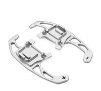 ningqonggongshi Paddle Shifter Trim Compatible with VW for Golf 7 GTI 2015 2016 2017 2018 2019 Steering Wheel Shift Paddle Extension(Silver)