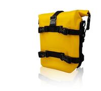NingRuiBhd 1-2PC Motorcycle Frame Crash Bars Waterproof Bag Bumper Repair Tool Placement Bag Side Saddle Bags(Yellow 1pc)