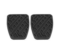 NingRuiBhd Brake Clutch Accelerator Pedal Foot Pads Cover 2Pcs 46531JD00A Rubber Brake Clutch Pedal Pad Covers For Nissan For Qashqai 2007 2008 2009 2010 2011 2012 2013 2014 2015 2016