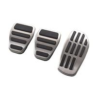 NingRuiBhd Brake Clutch Accelerator Pedal Foot Pads Cover Sport Stainless Steel Fuel Brake Footrest Pedal For Nissan For Rogue For Qashqai For J11 2010 2011 2012 2013 2014 2015 2016 2017 2018(MT)