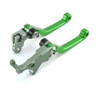 NingRuiBhd Brake Levers Clutch Lever CNC Billet Pivot Foldable Brake Clutch Lever for CRF250L for CRF250M for 250M 12-16 Motorcycle Dirt Bike(Green)