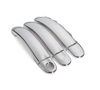 NingRuiBhd for VW for T5 for T6 for Transporter for Caravelle for Multivan for California Chrome Car Door Handle Cover Trim Outer Side Door Handle(Model 3)