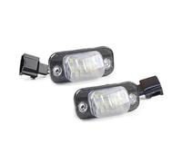 NingRuiBhd License Lamps Lights For VW For Golf For MK3 For Polo For Classic For Variant 2Pcs White LED Number License Plate Light