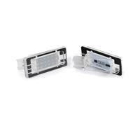 NingRuiBhd Number License Plate Light For Dacia For Duster For Logan 2x LED License Plate Lights Number Lamps Light
