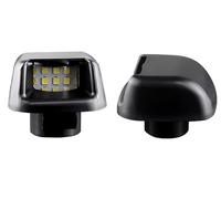 NingRuiBhd Number License Plate Light For Nissan For Frontier For Titan For Armada For Xterra 2Pcs LED License Plate Light Tag Lamp Assembly Replacement Pair