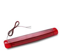 NingRuiBhd Rear Third Brake Light High Mounted 18 LED 3rd Third Brake Light 12V Red Rear Tail Stop Warning Reversing Postion Lamp Universal Car 3RD Third Rear Light(1pc 18 LED)