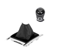 NingRuiBhd Stick Ball Head Change Lever for VW for Amarok 2010 2011 2012 2013 2014 2015 2016 2017-2022 Car 5 Or 6 Speed Gear Stick Shift Knob Level Leather Boot