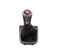 NingRuiBhd Stick Ball Head Change Lever for VW for Golf 5/6 for MK5 for GTI for GTD for R32 2004-2008 Gear Shift Knob Manual Shifter Lever Gaiter Boot Cover