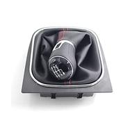 NingRuiBhd Stick Ball Head Change Lever for VW for Golf 5 6 for MK5 for GTI for GTD for R32 2004-2008 Manual Gear Shift Knob Shifter Lever Gaiter Boot Cover